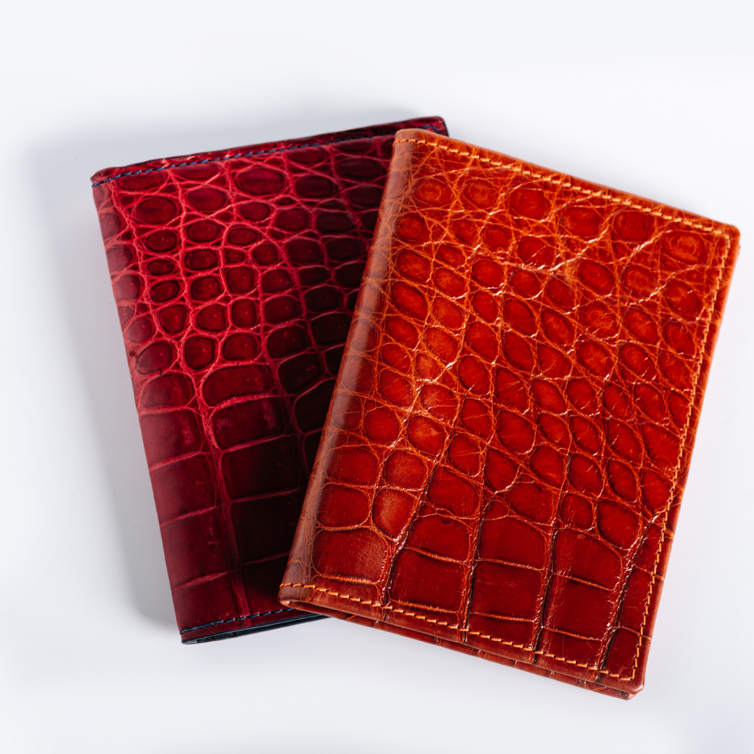 Alligator Skin Wallets and Alligator Skin Credit Card Holder